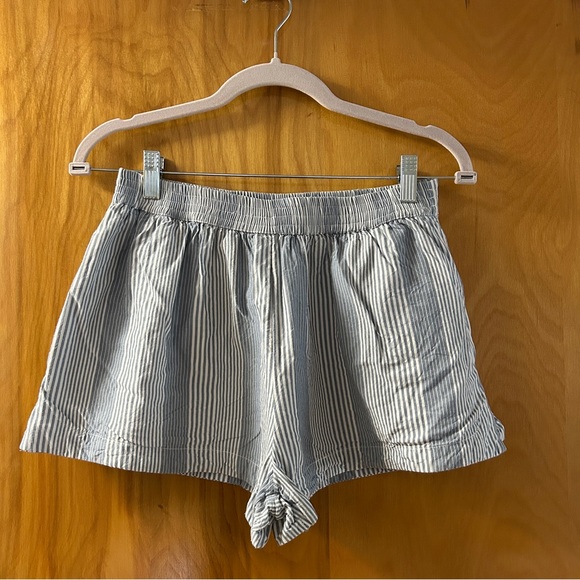 RVCA Pants - RVCA Striped Blue Women's Shorts